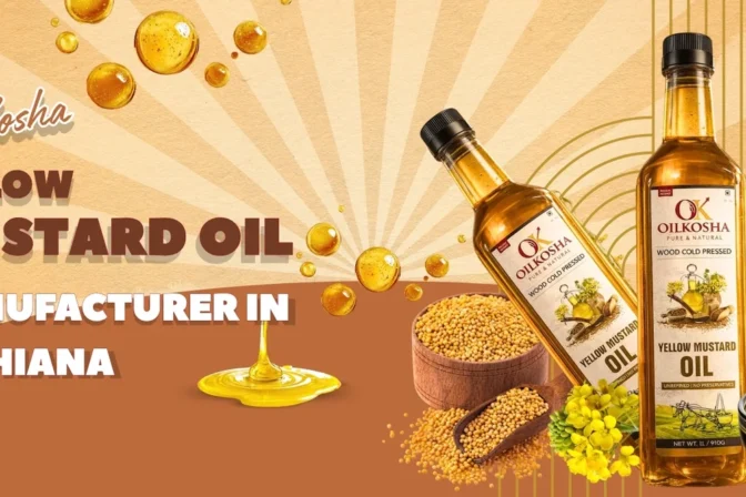 OilKosha – A Trusted Yellow Mustard Oil Manufacturer in Ludhiana