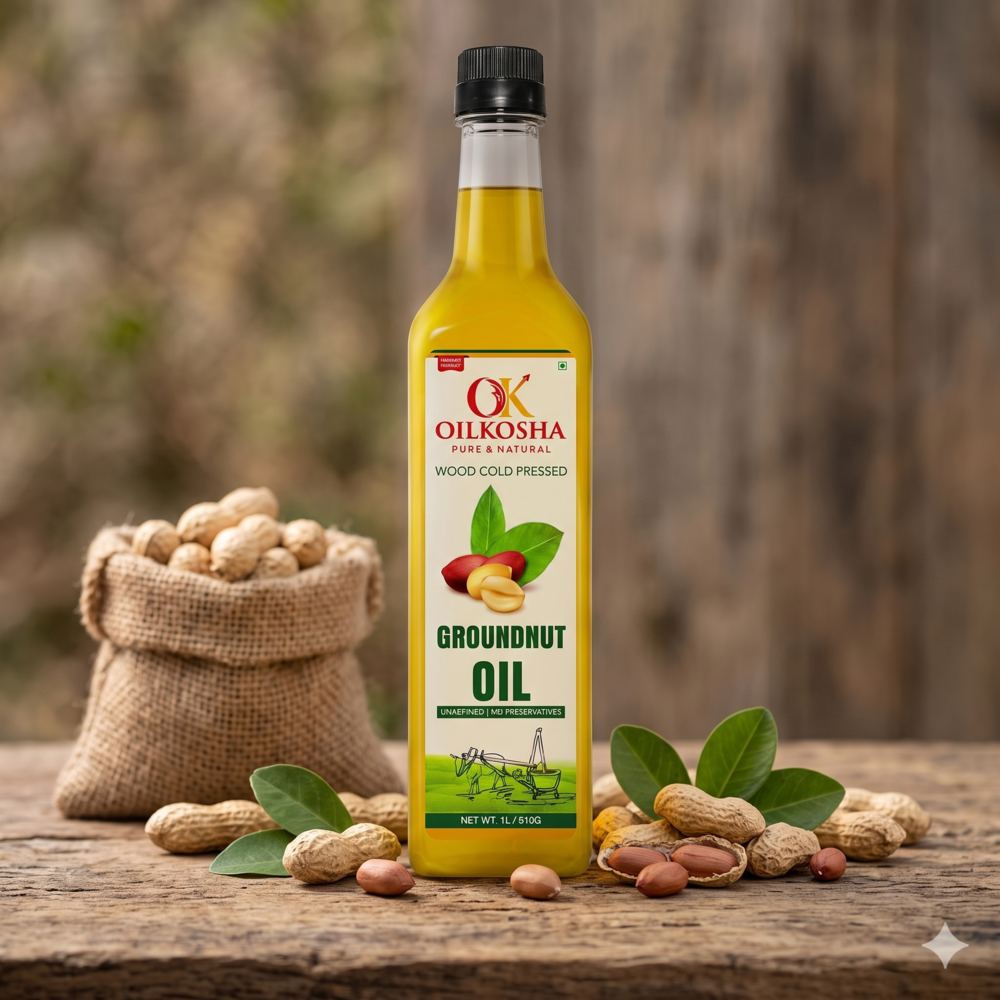 Oilkosha Groundnut Oil - Image 2